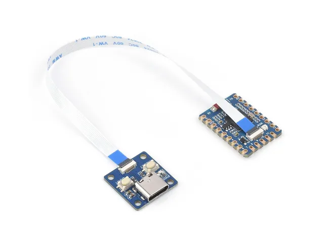 waveshare-esp32-s3-mini-entwicklungsboard-esp32-s3fh4r2-mit-adapterboard image 1