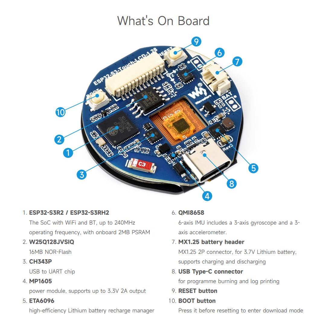 waveshare-esp32-s3-entwicklungsboard-mit-1-28-zoll-touch-lcd-240x240-und-cnc-met image 7
