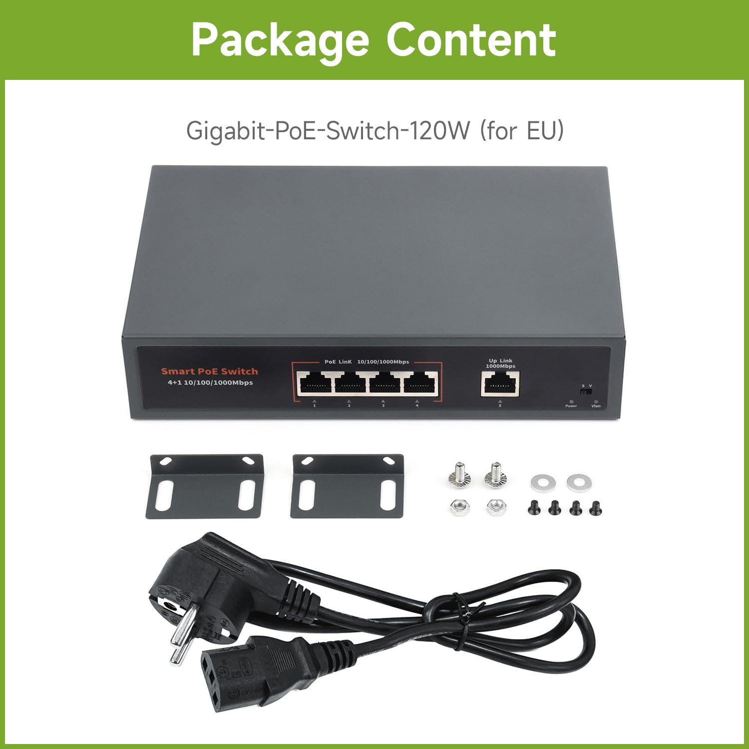 waveshare-120w-gigabit-poe-switch-4x-poe-ports-10-100-1000m image 2