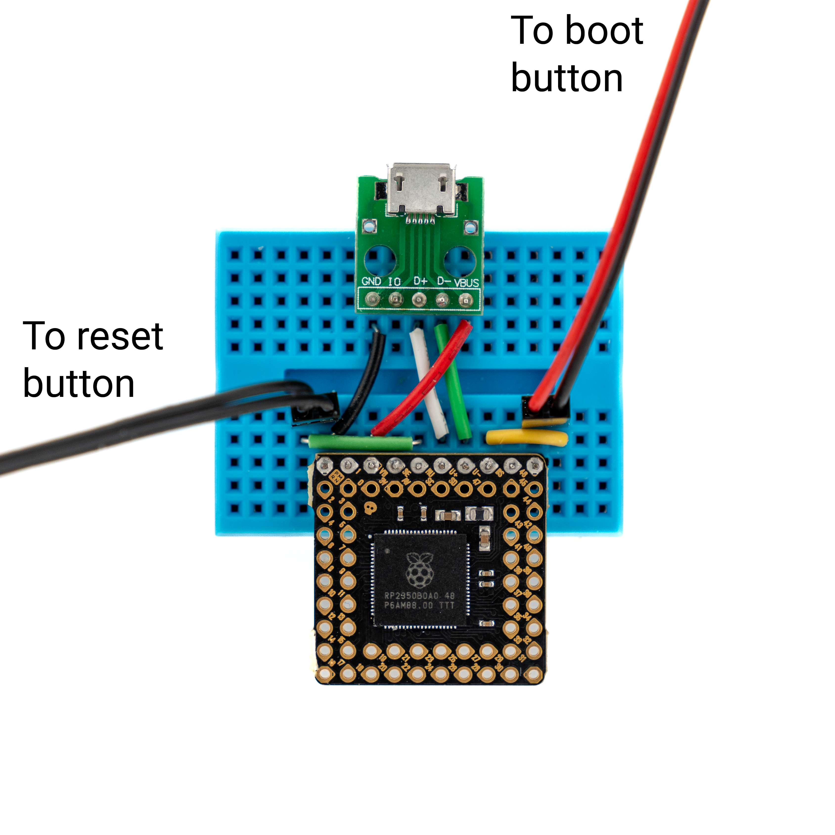 pimoroni-pga2350-rp2350-breakout-board-16mb-flash image 4