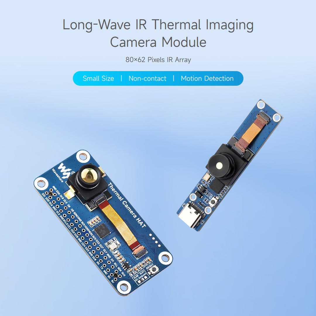waveshare-long-wave-ir-w-rmebildkamera-modul-80x62-45-fov-mit-40pin-gpio image 3