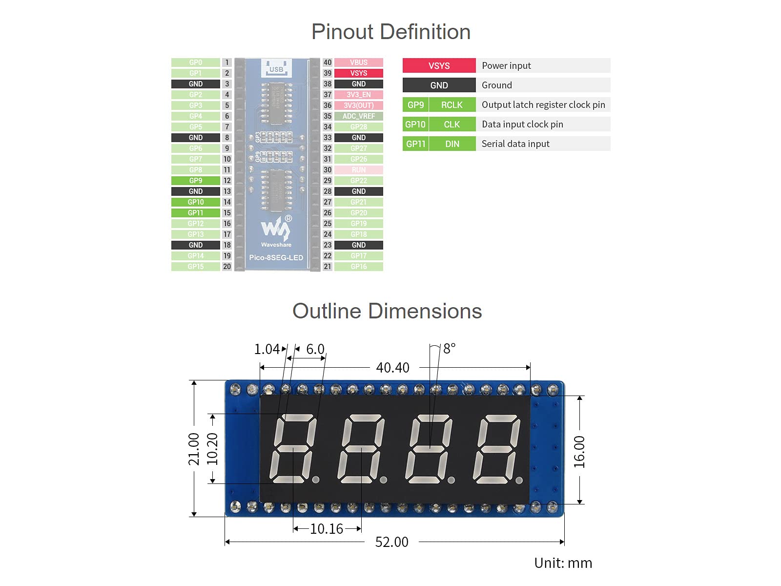 waveshare-4-stelliges-8-segment-led-display-modul-f-r-raspberry-pi-pico-rot-spi- image 6