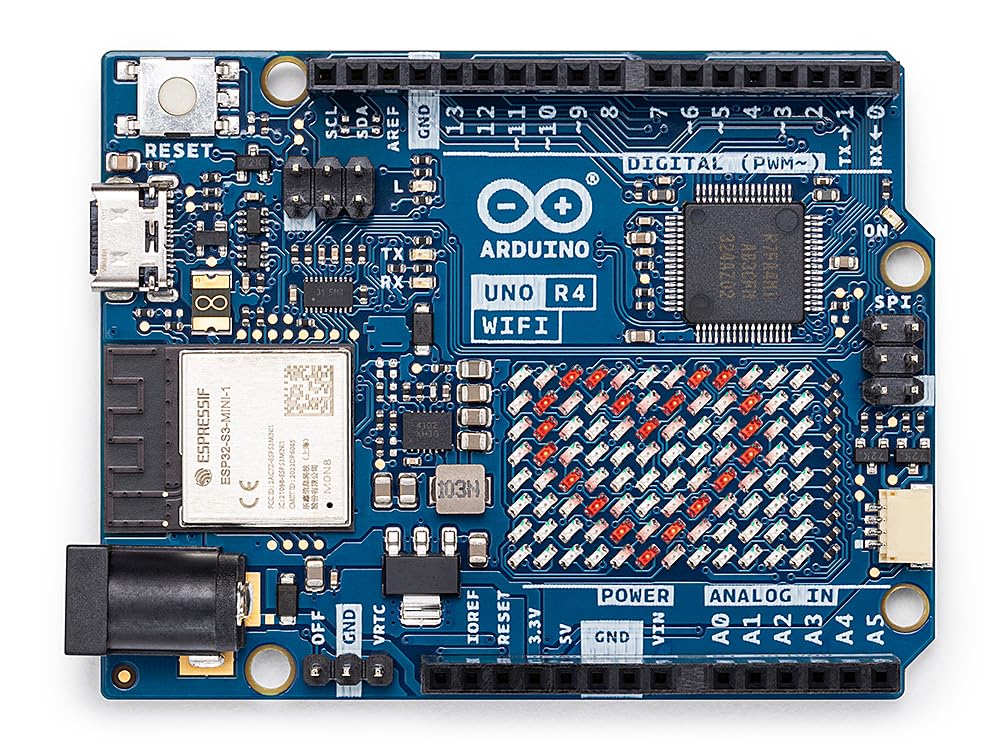 arduino-uno-r4-wifi-abx00087-entwicklungsboard-arm-cortex-m4-mit-wifi-und-led-ma image 2