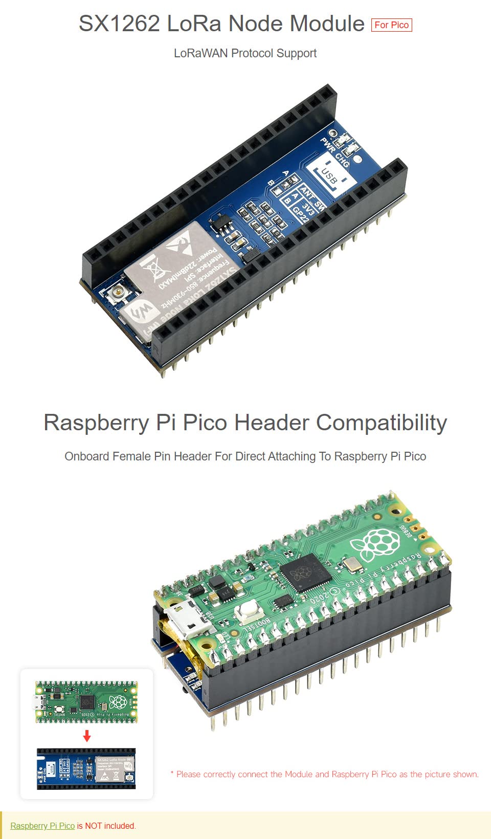 waveshare-sx1262-lora-node-modul-433m-f-r-raspberry-pi-pico-lorawan image 2