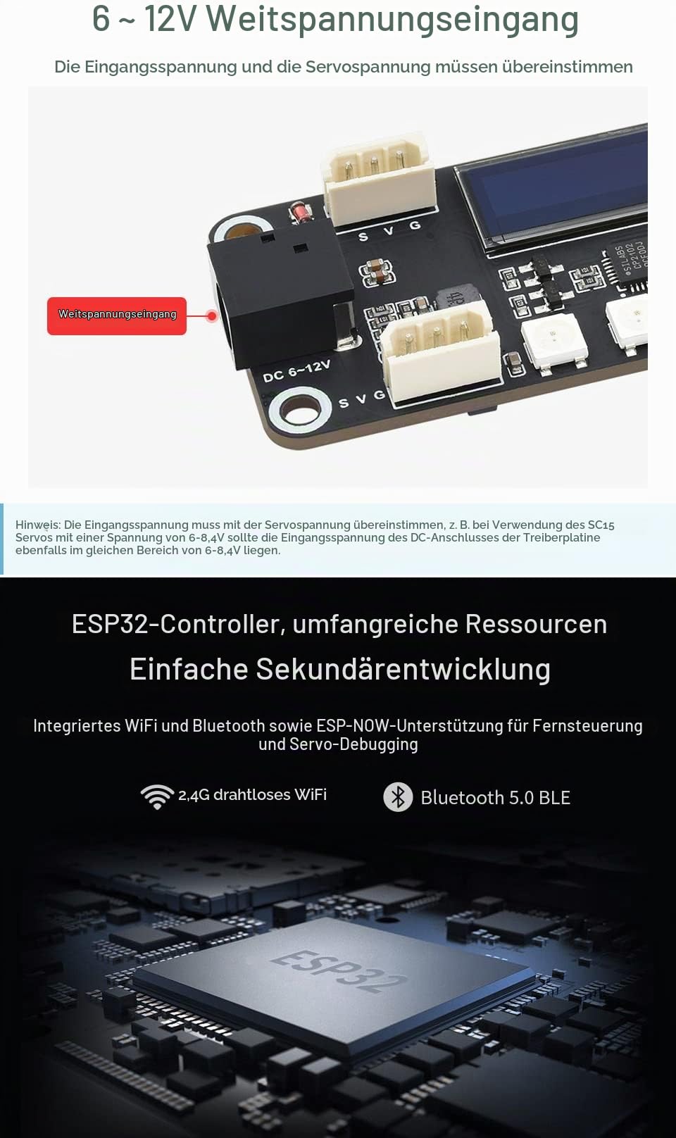 waveshare-esp32-servo-treiber-erweiterungsboard-f-r-serielle-bus-servos image 5