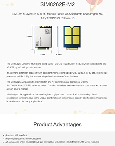 waveshare-simcom-5g-modul-sim8262e-m2-m-2-qualcomm-snapdragon-x62 image 8