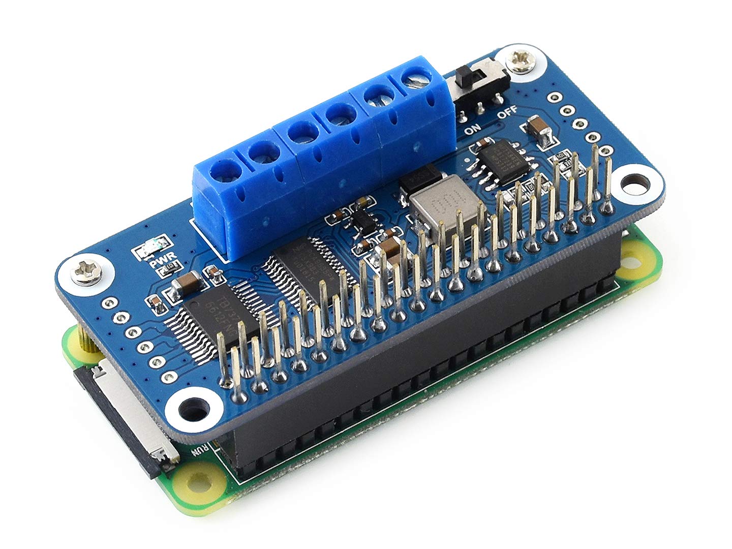 waveshare-motor-driver-hat-f-r-raspberry-pi-i2c-dc-motorsteuerung image 2