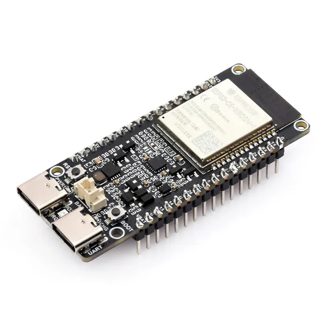 waveshare-esp32-c5-dual-band-wi-fi-6-entwicklungsboard-mit-vorgel-teten-headern- image 1