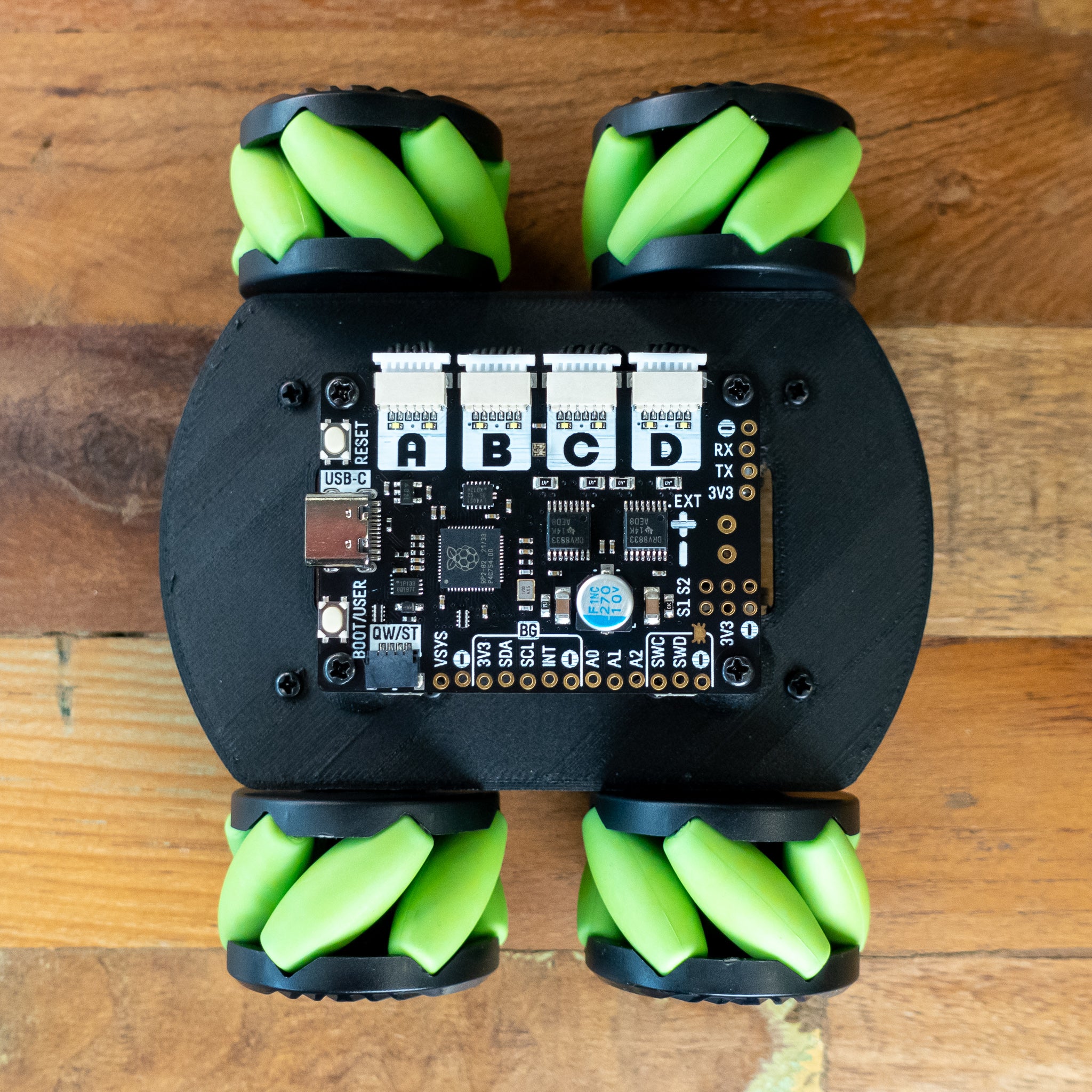 pimoroni-motor-2040-quad-motor-controller-rp2040 image 4
