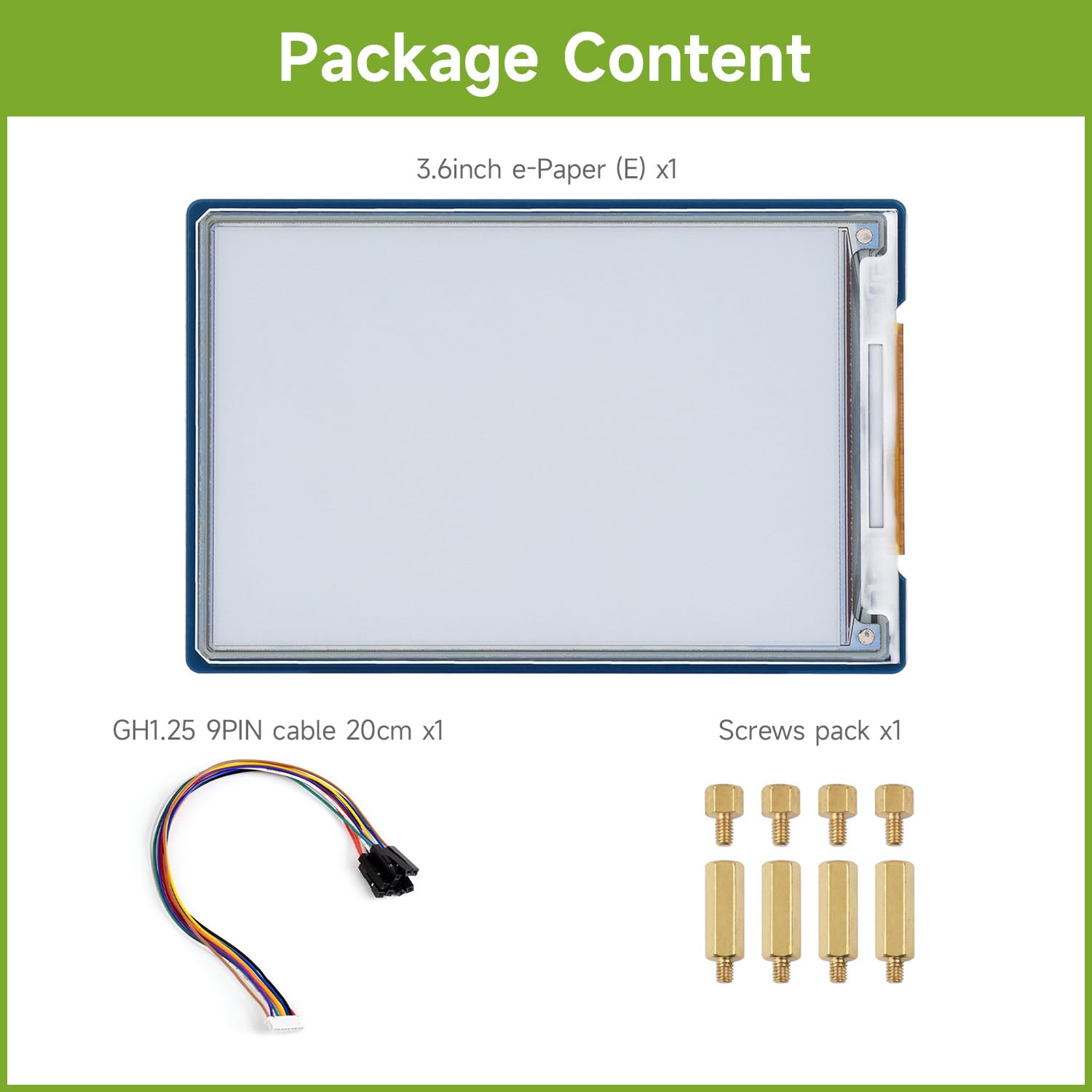 waveshare-3-6-zoll-e-ink-spectra-6-full-color-e-paper-display-600x400-mit-hat-tr image 2