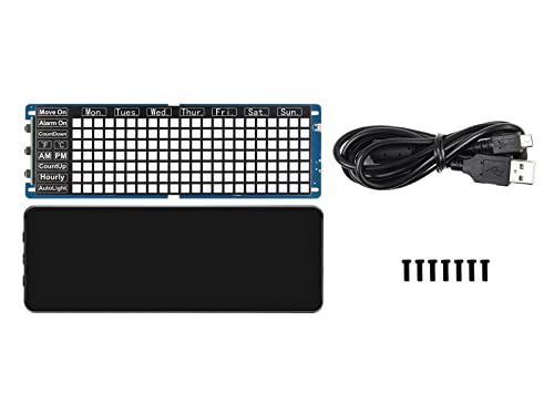 waveshare-rechteckige-elektronische-uhr-f-r-raspberry-pi-pico-mit-rtc-led image 8