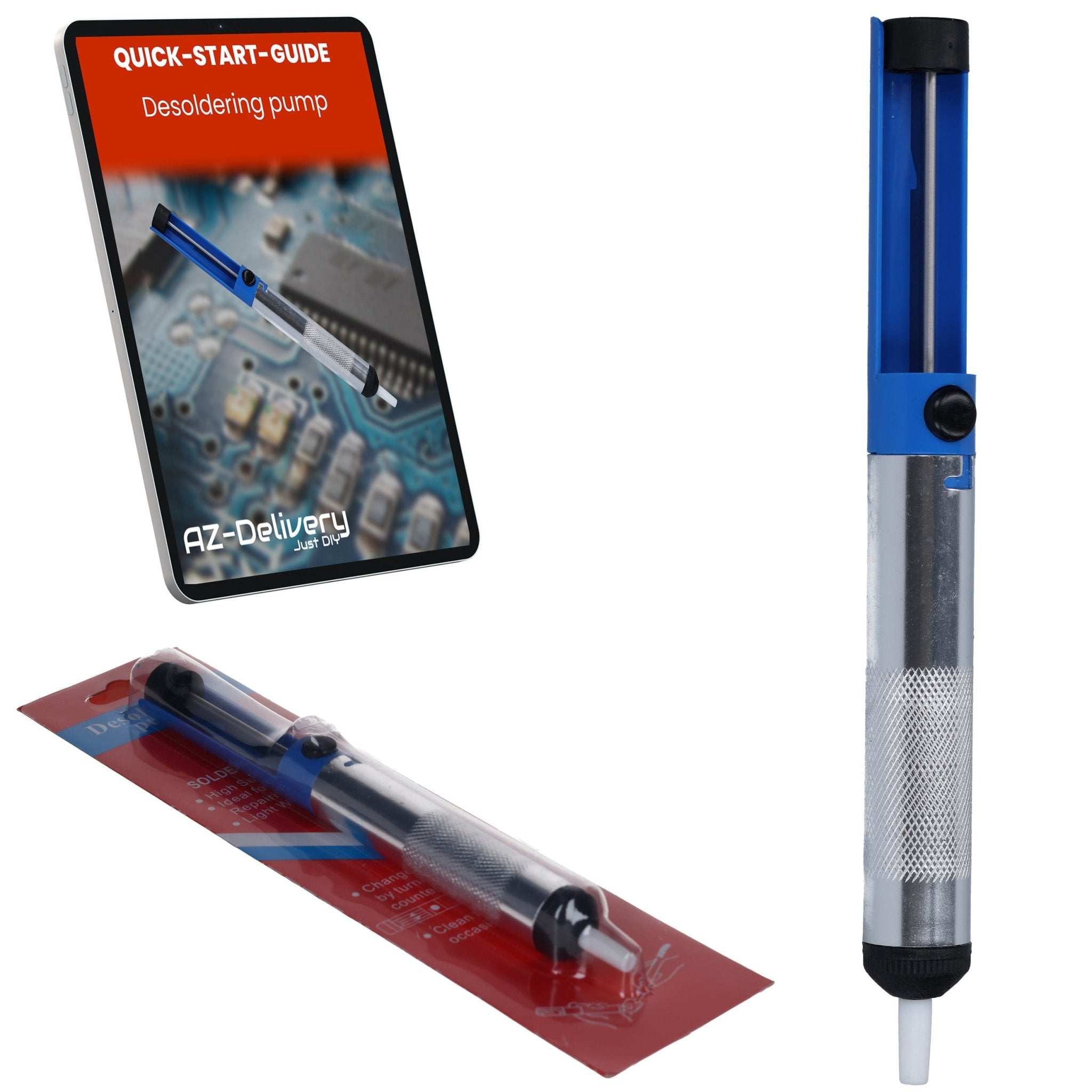 az-delivery-entl-tpumpe-l-tpumpe-l-tsauger-manuelle-vakuum-desoldering-pump image 1