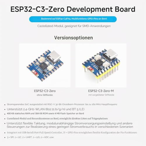waveshare-esp32-c3-mini-entwicklungsboard-esp32-c3-zero-m-mit-header image 7