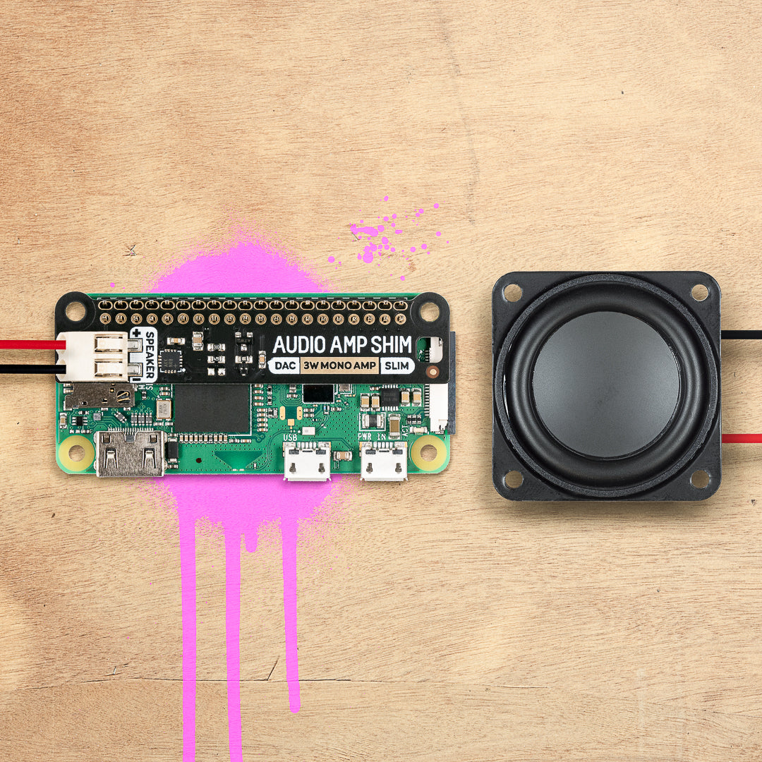 pimoroni-audio-amp-shim-3w-mono-amp-i2s-verst-rker-f-r-raspberry-pi image 1