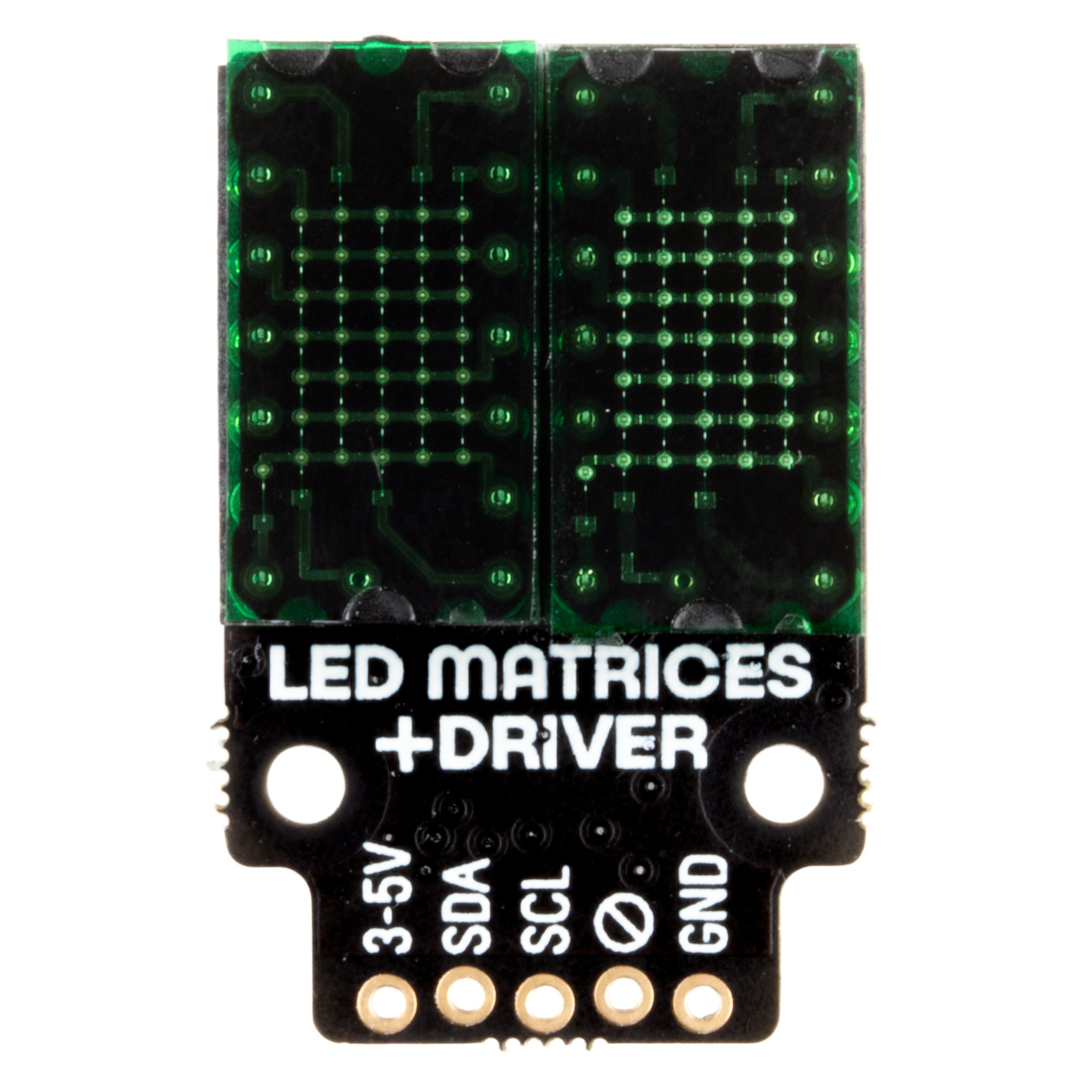 pimoroni-led-dot-matrix-breakout-2x-5x7-ltp305-gr-n-rot-i2c image 2