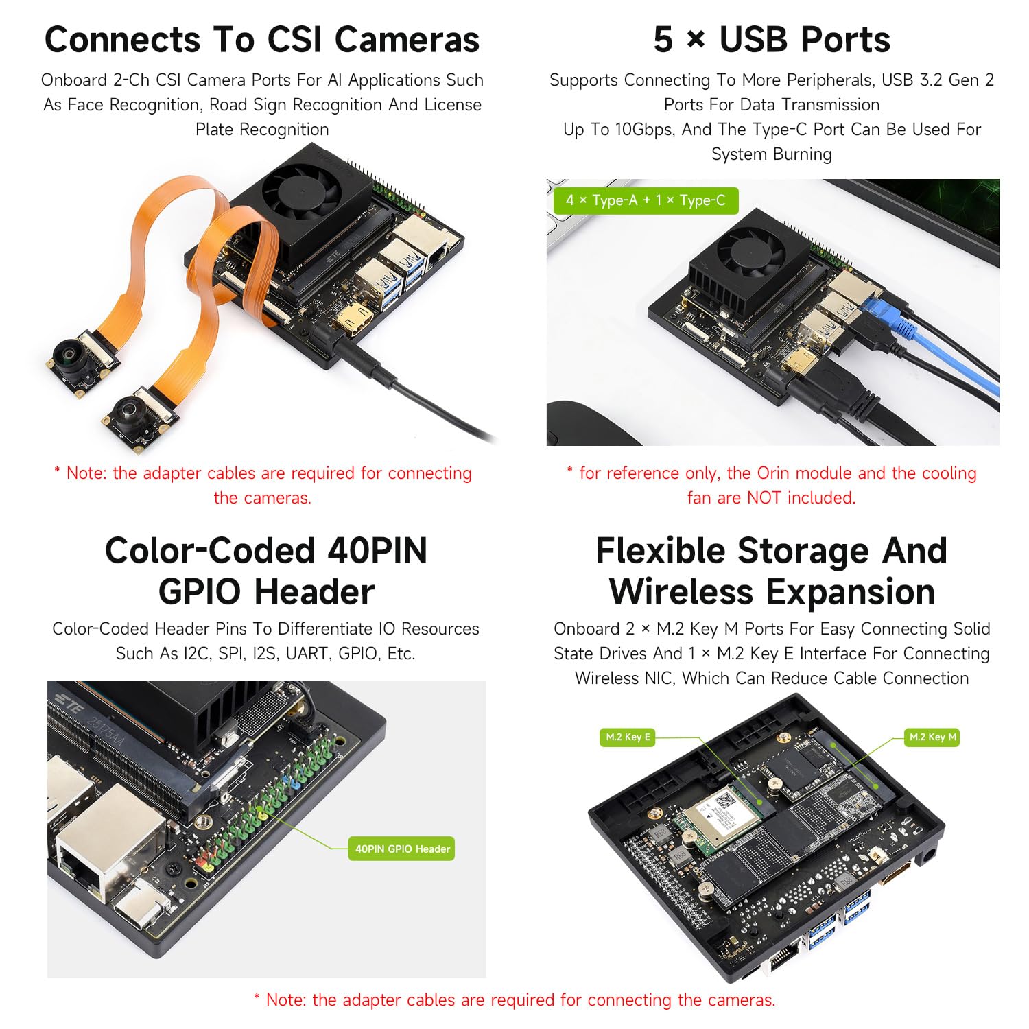 waveshare-jetson-orin-nano-nx-super-base-board-hdmi-version-tr-gerboard image 5