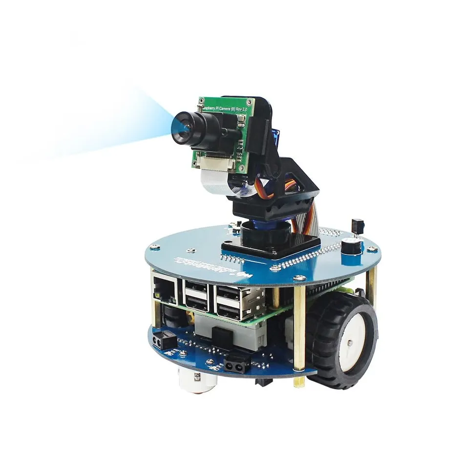 waveshare-alphabot2-wireless-video-smart-roboter-mit-pi4b-3gb image 1