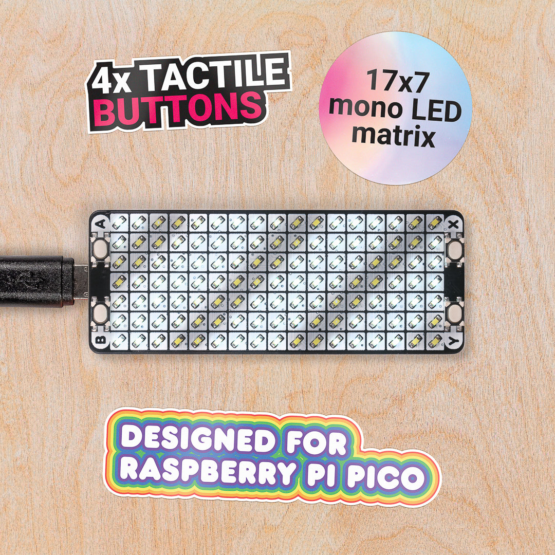 pimoroni-pico-scroll-pack-17x7-led-matrix-f-r-raspberry-pi-pico image 1