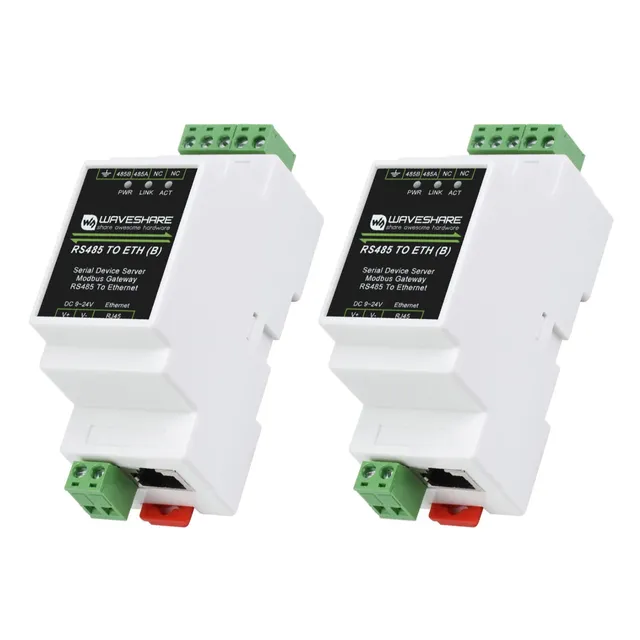 waveshare-industrial-serial-server-2er-set-rs485-zu-rj45-ethernet-tcp-ip-modbus- image 1