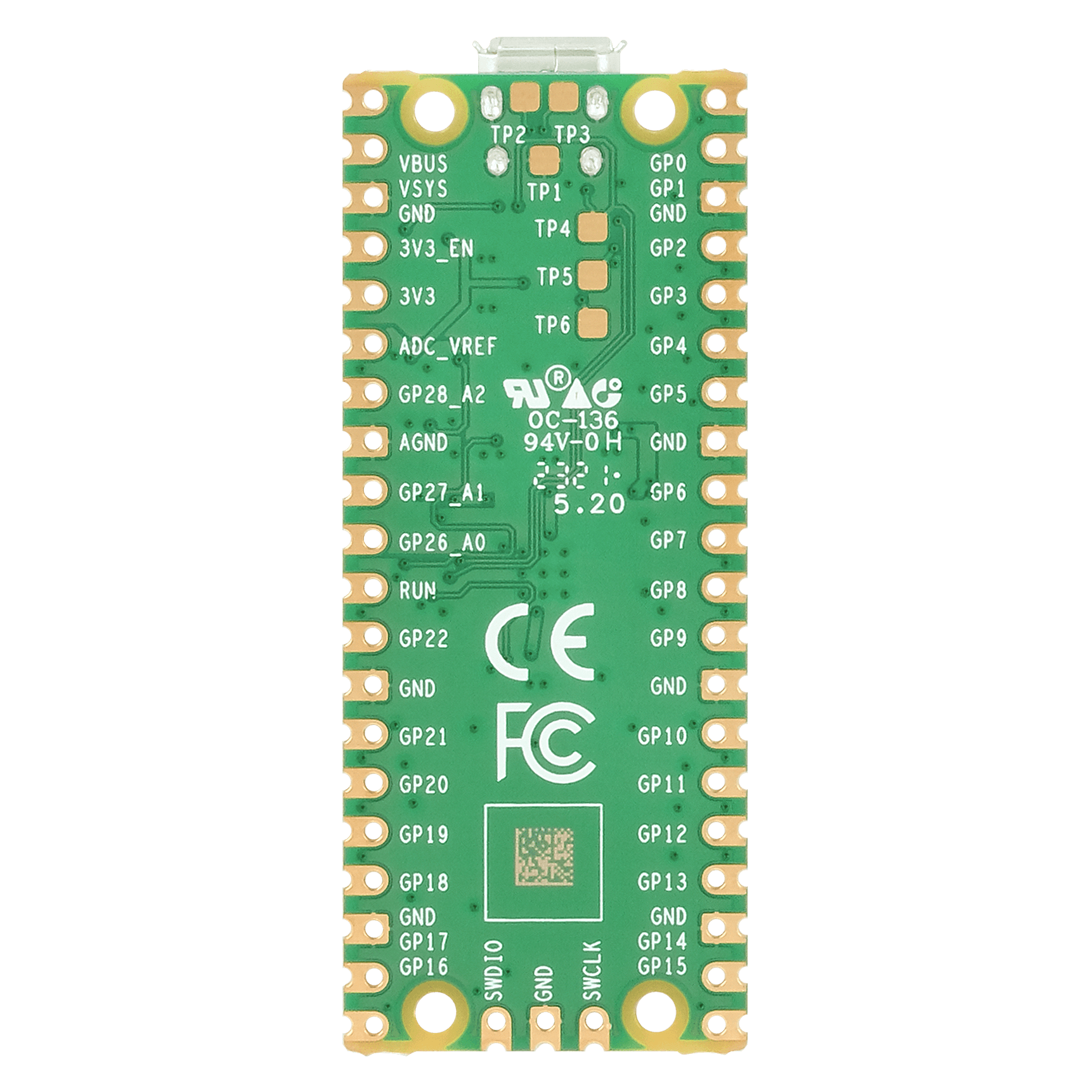 raspberry-pi-pico-rp2040-mikrocontroller-board image 3