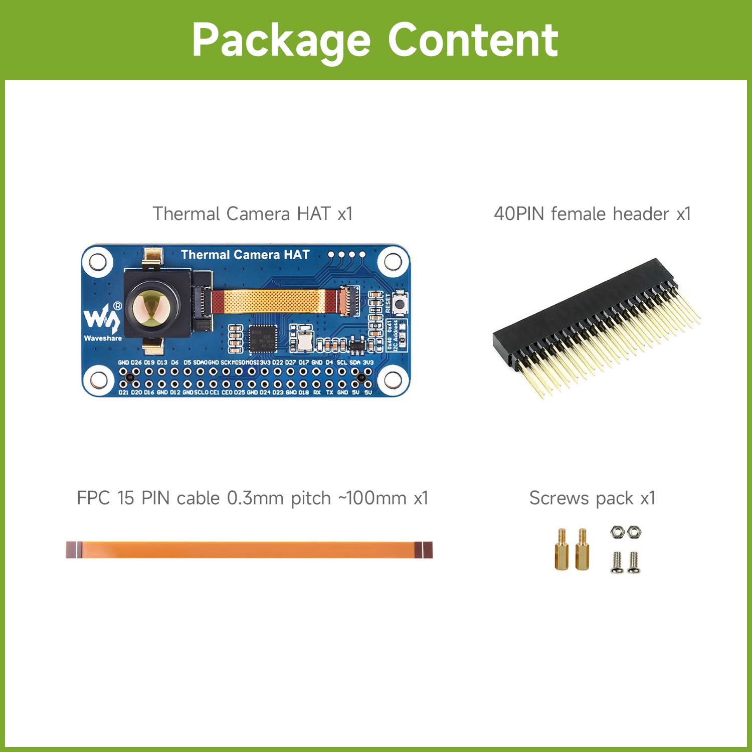 waveshare-long-wave-ir-w-rmebildkamera-modul-80x62-45-fov-mit-40pin-gpio image 2