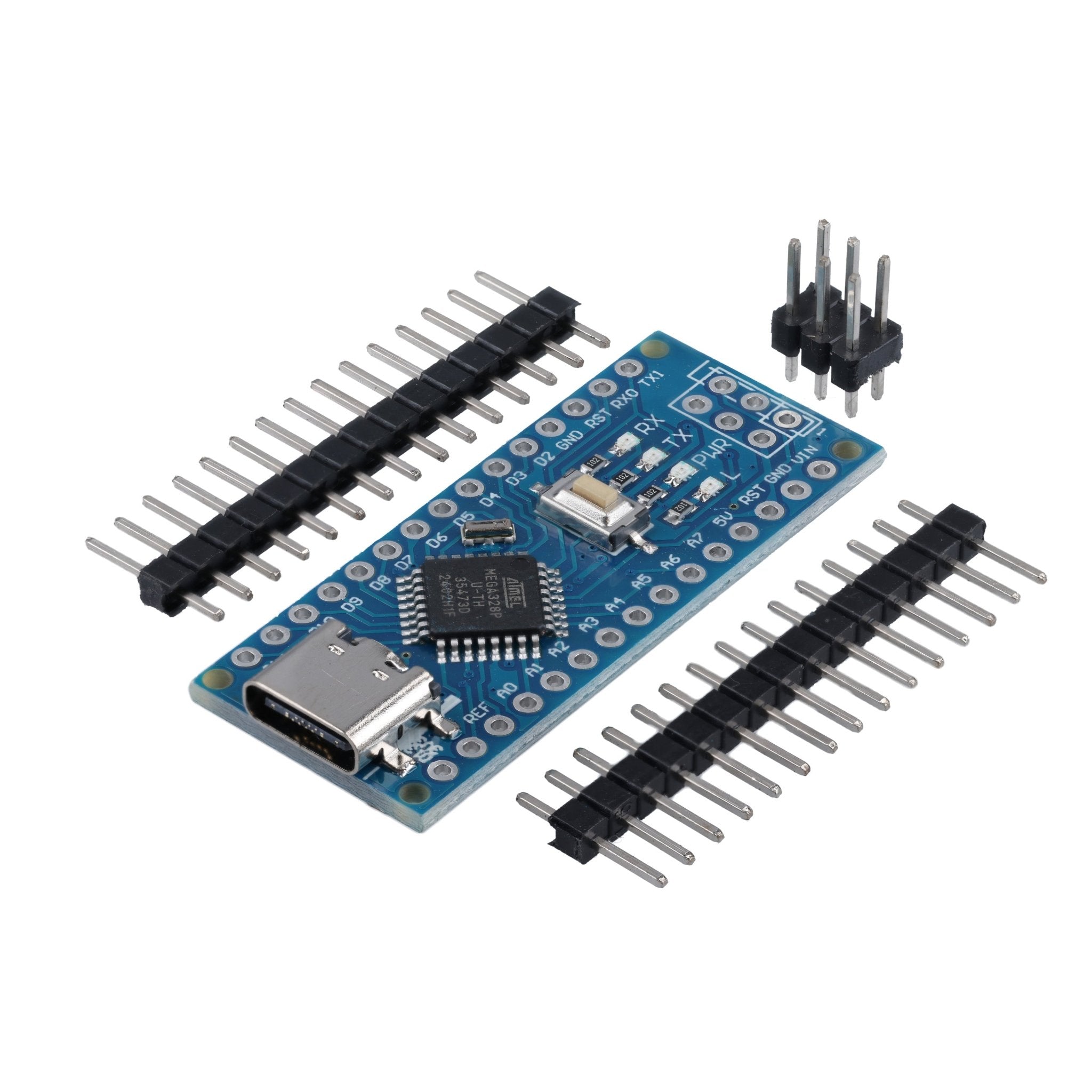 az-delivery-az-nano-v3-board-set-mit-usb-c-atmega328-ch340 image 1