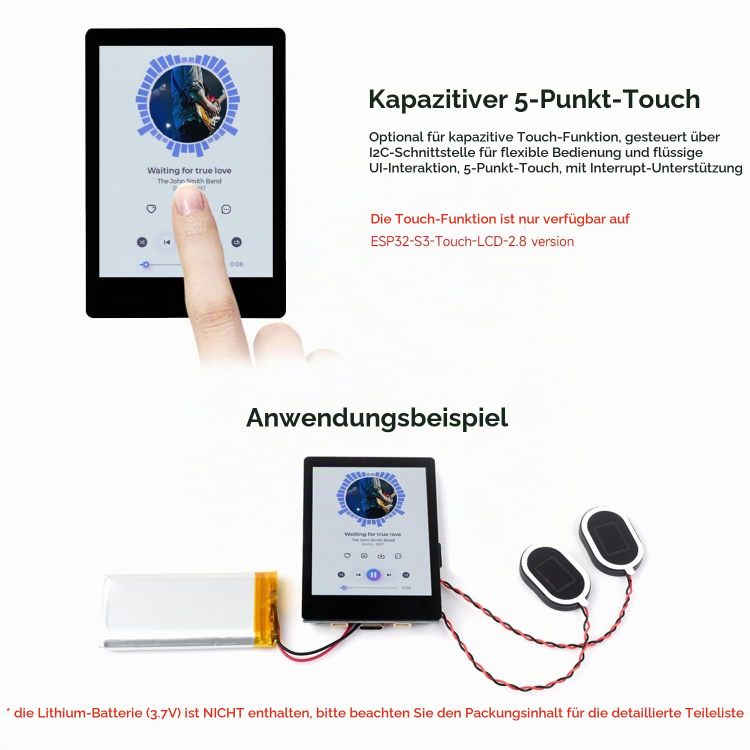 waveshare-esp32-s3-2-8-zoll-display-board-240x320-ips-wifi-bt-lautsprecher-ohne- image 5