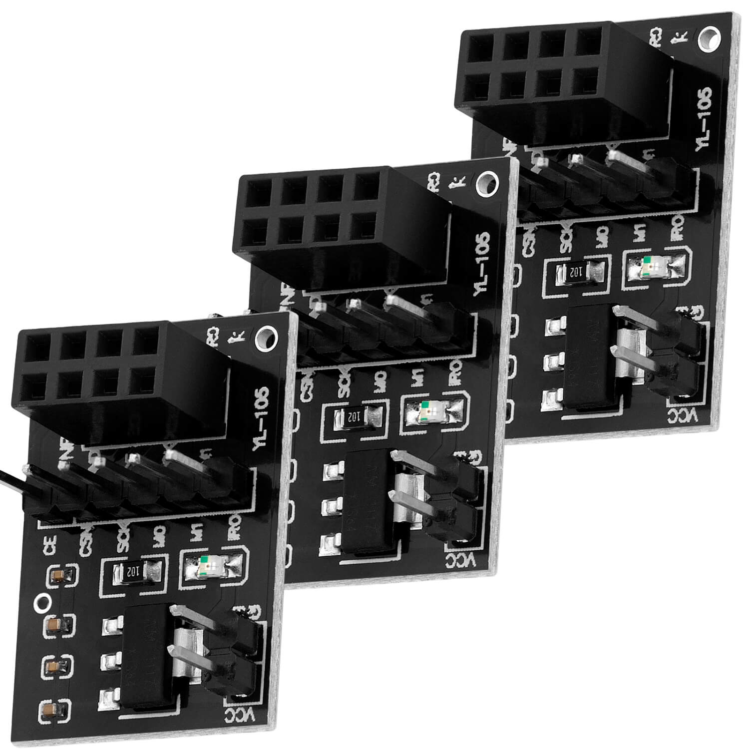 az-delivery-nrf24l01-adapter-board-f-r-nrf24l01-rf-wireless-transceiver-modul image 4