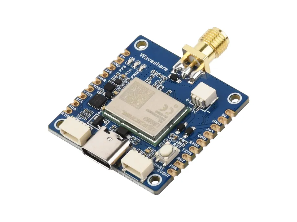 waveshare-lg290p-gnss-rtk-modul-quad-band-l1-l2-l5-e6-zentimeter-positionierung image 1