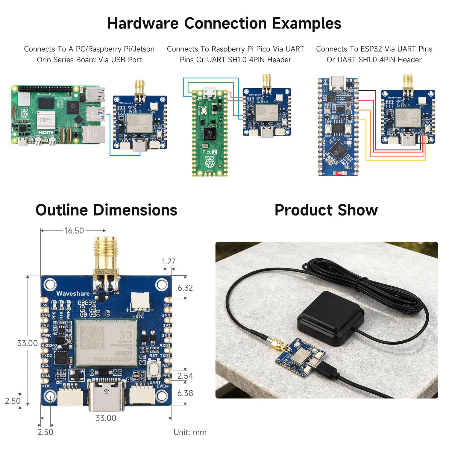 waveshare-lg290p-gnss-rtk-modul-quad-band-l1-l2-l5-e6-zentimeter-positionierung image 8