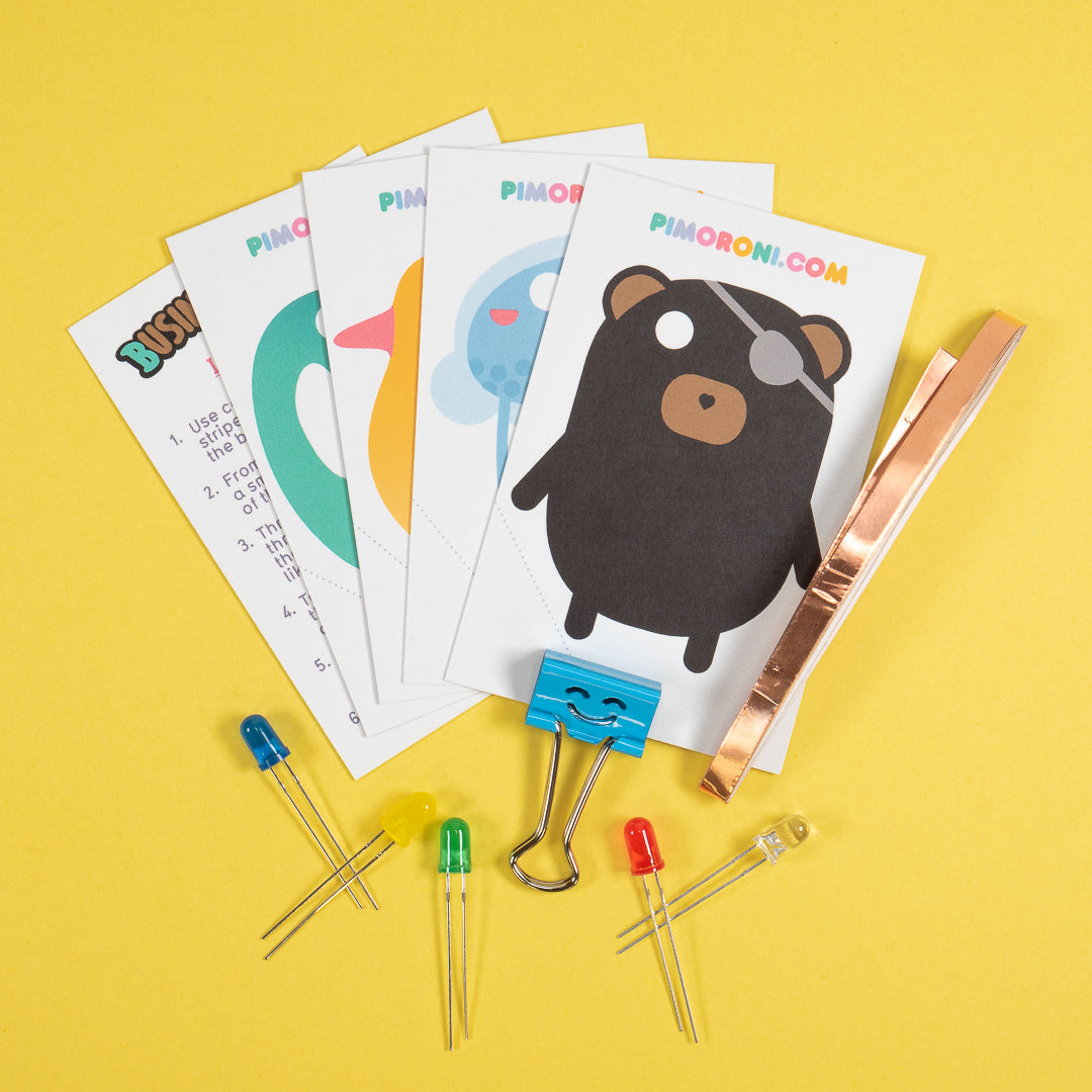 pimoroni-business-beasts-led-bastel-kit-4-tiere-ohne-l-ten image 2