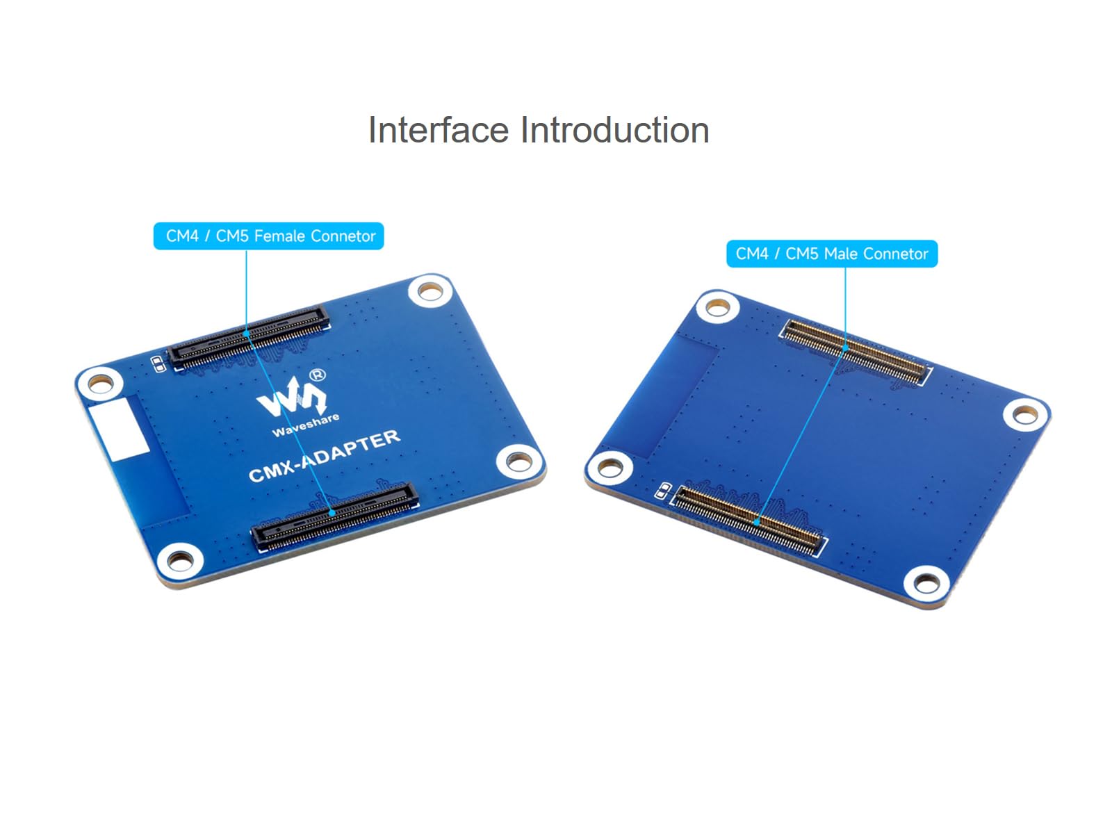 waveshare-cmx-adapter-cm5-cm4-schnittstellenschutz-adapter-board image 5