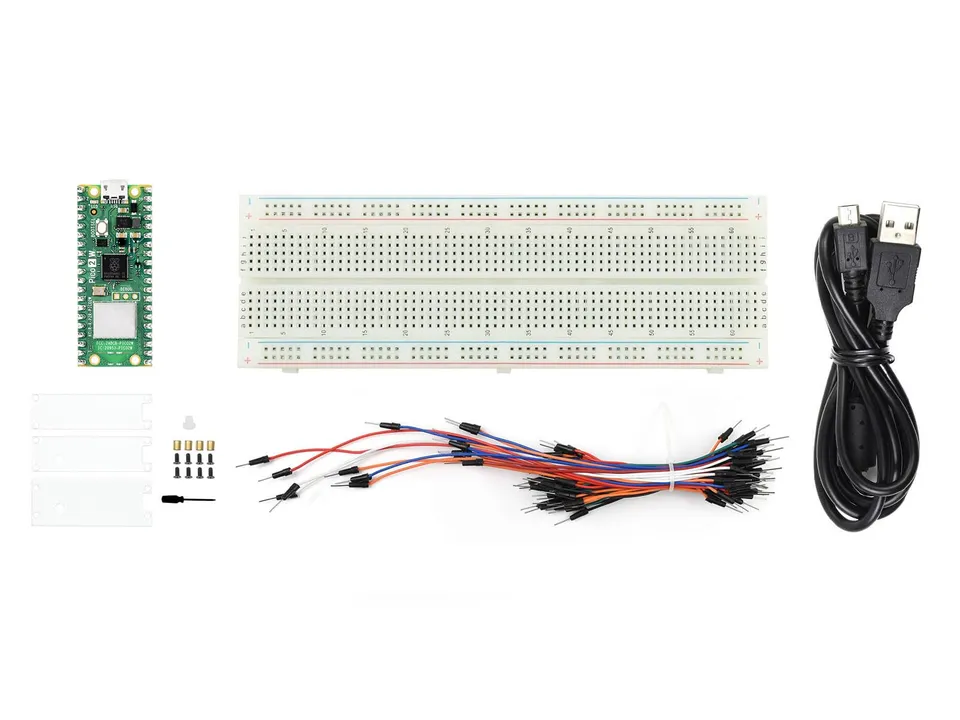 waveshare-pi-pico-2-w-starter-kit-rpi-pico-2-w-mit-rp2350-wifi-bt-header-breadbo image 1