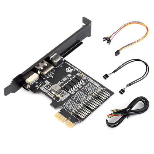 waveshare-luck-fox-picokvm-ext-erweiterungsboard-pcie-x1-x4-x8-x16-usb-a-c-front image 7