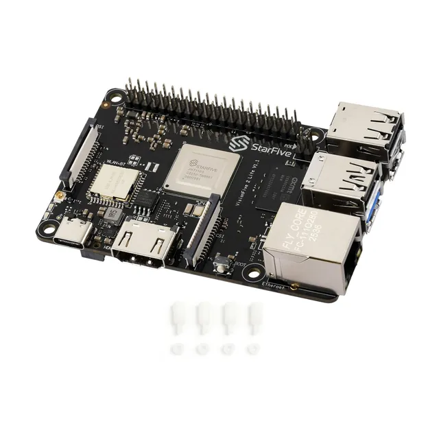 waveshare-visionfive2-lite-risc-v-single-board-computer-8gb-ram-64gb-emmc-wifi image 1