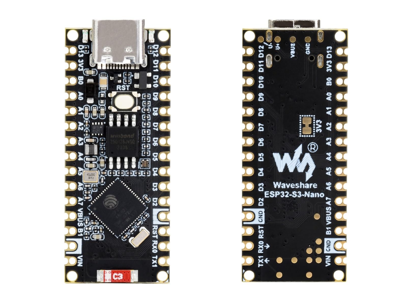 waveshare-esp32-s3-nano-entwicklungsboard-esp32-s3r8-mikrocontroller-arduino-nan image 7