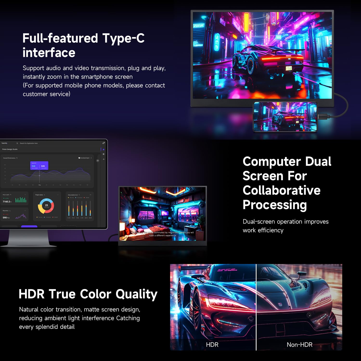 waveshare-14-zoll-tragbarer-monitor-ips-1920x1200-full-hd-mini-hdmi-100-srgb-hdr image 5