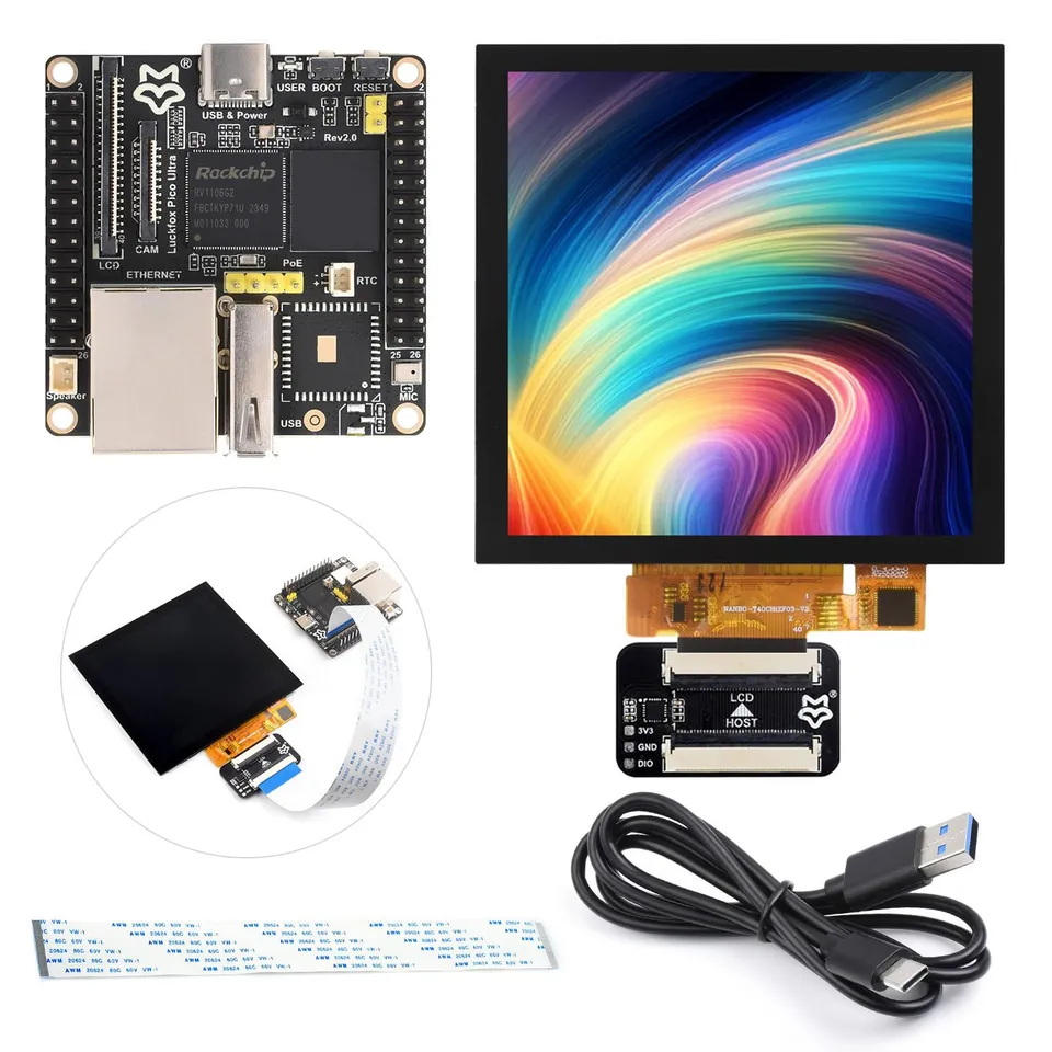 waveshare-luckfox-pico-ultra-rv1106-linux-entwicklungsboard-ohne-wlan-4-zoll-tou image 1
