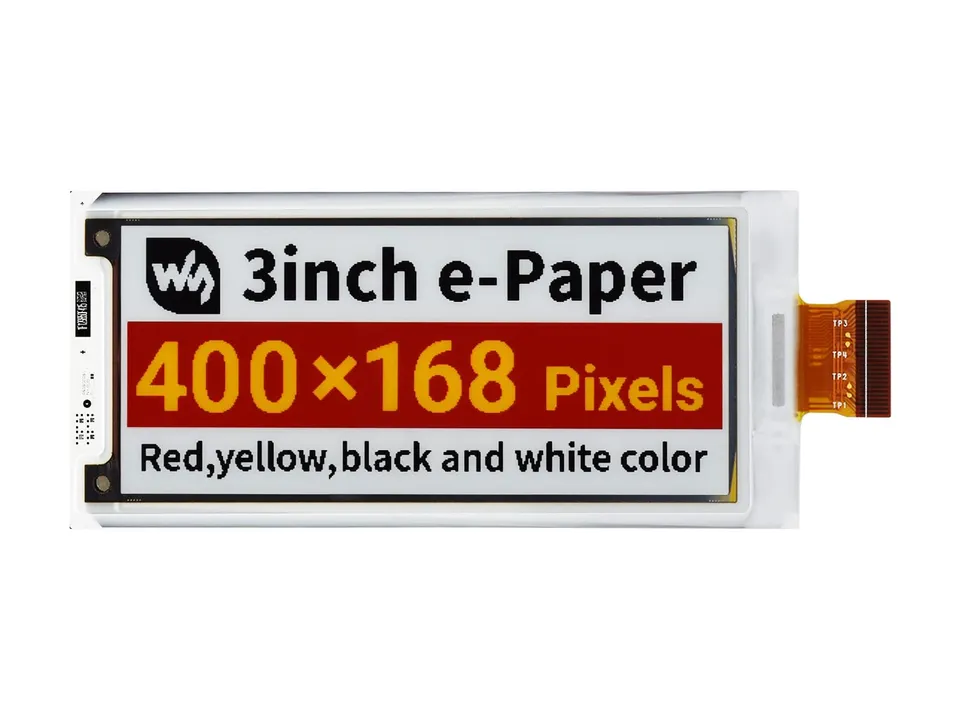 waveshare-3-zoll-e-paper-g-raw-display-400x168-rot-gelb-schwarz-wei-spi image 1