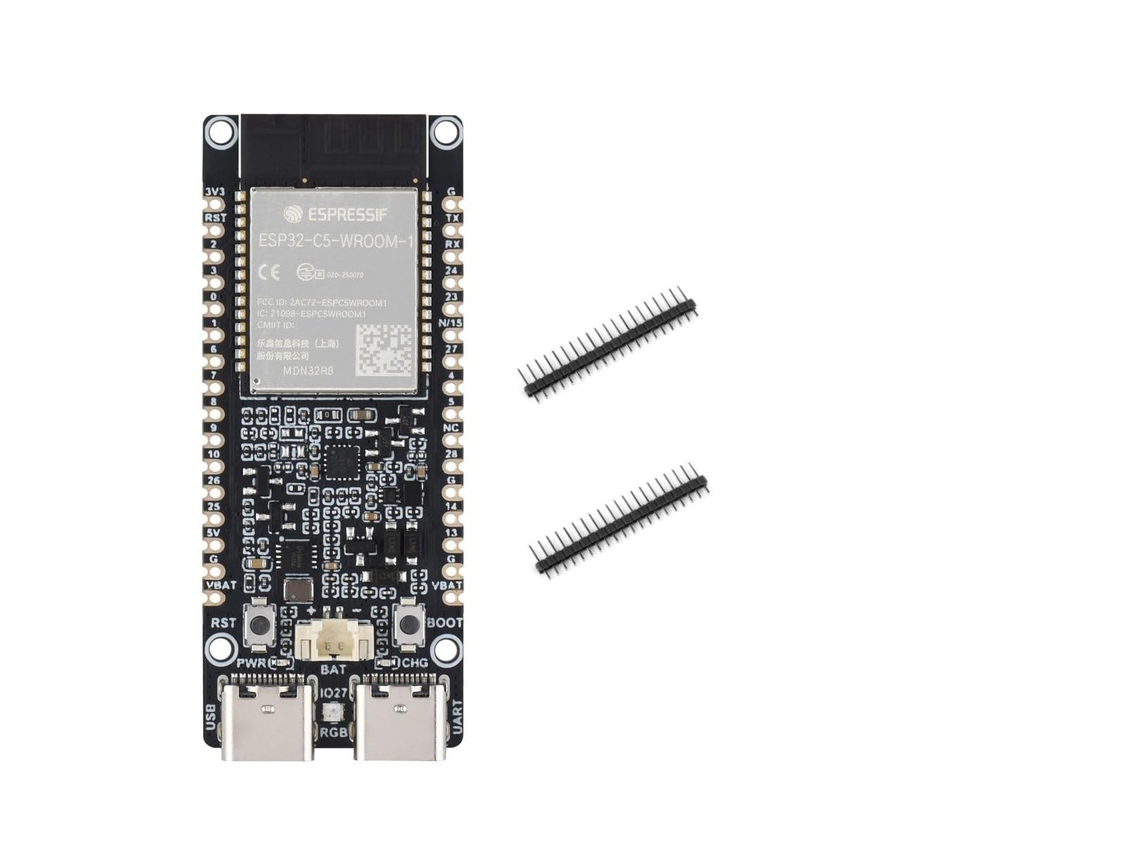 waveshare-esp32-c5-wifi6-kit-esp32-c5-entwicklungsboard-dual-band-wi-fi-6-ble-5- image 1