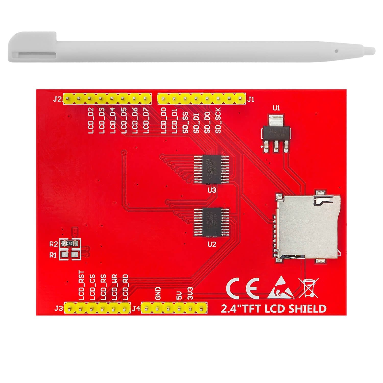 az-delivery-2-4-zoll-tft-lcd-touch-display-shield-spi-240x320-f-r-arduino image 3