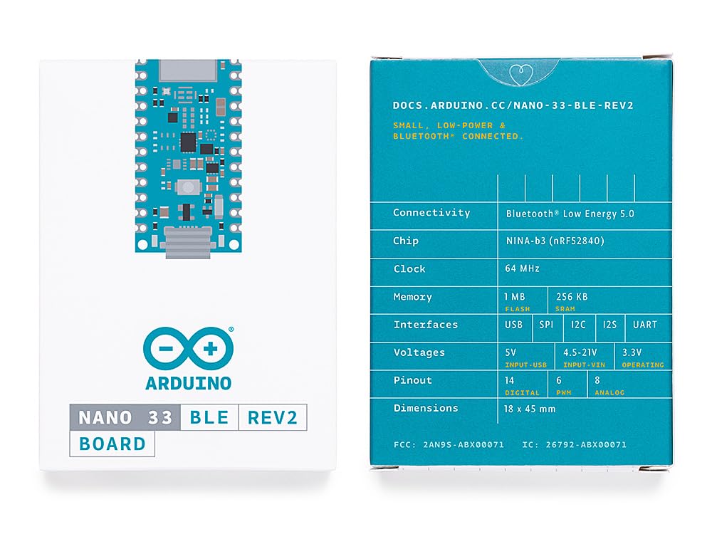 arduino-nano-33-ble-rev2-abx00071-kompakt-board-mit-bluetooth-le image 5