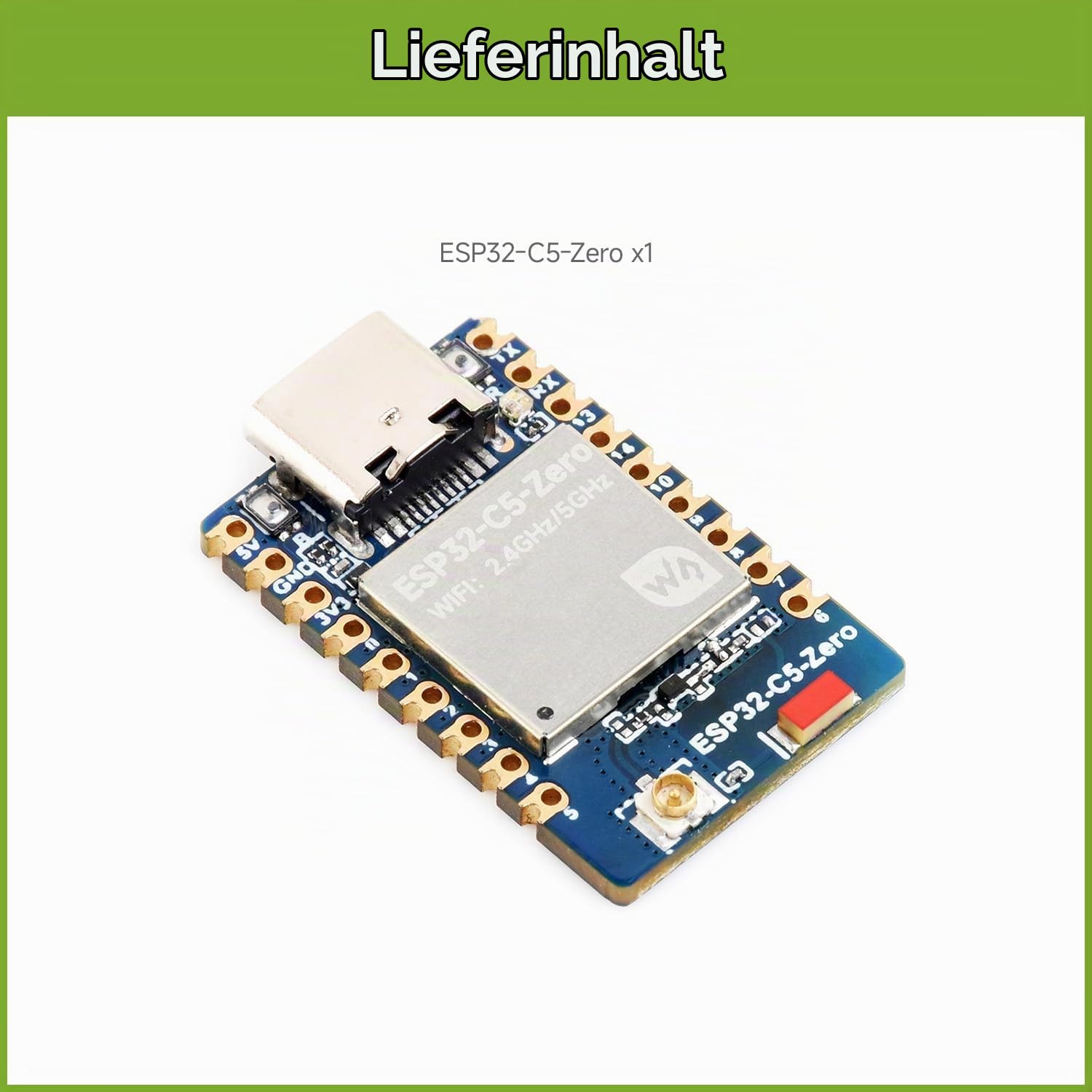 waveshare-esp32-c5-zero-mini-entwicklungsboard-dual-band-wi-fi-6-2-4-5-ghz-bluet image 2
