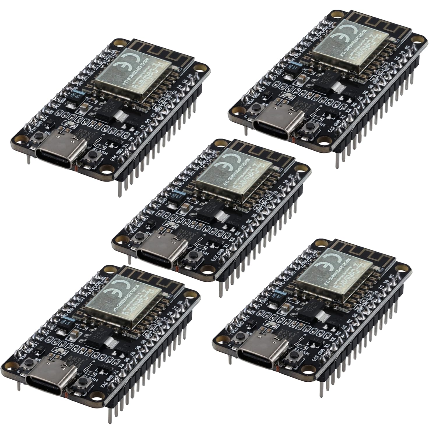 az-delivery-nodemcu-amica-modul-v2-esp8266-esp-12f-wifi-mit-usb-c image 3