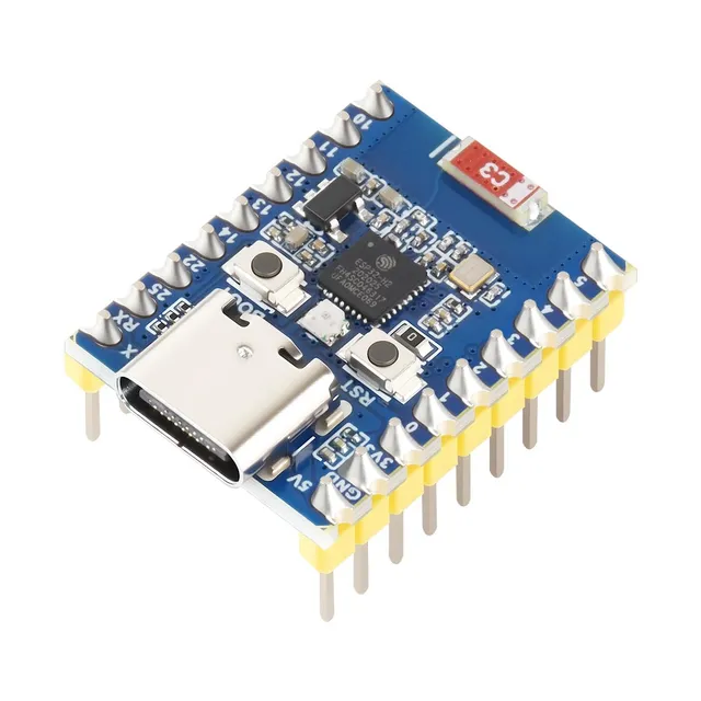 waveshare-esp32-h2-mini-development-board-esp32-h2fh4s-ble-zigbee-thread image 1
