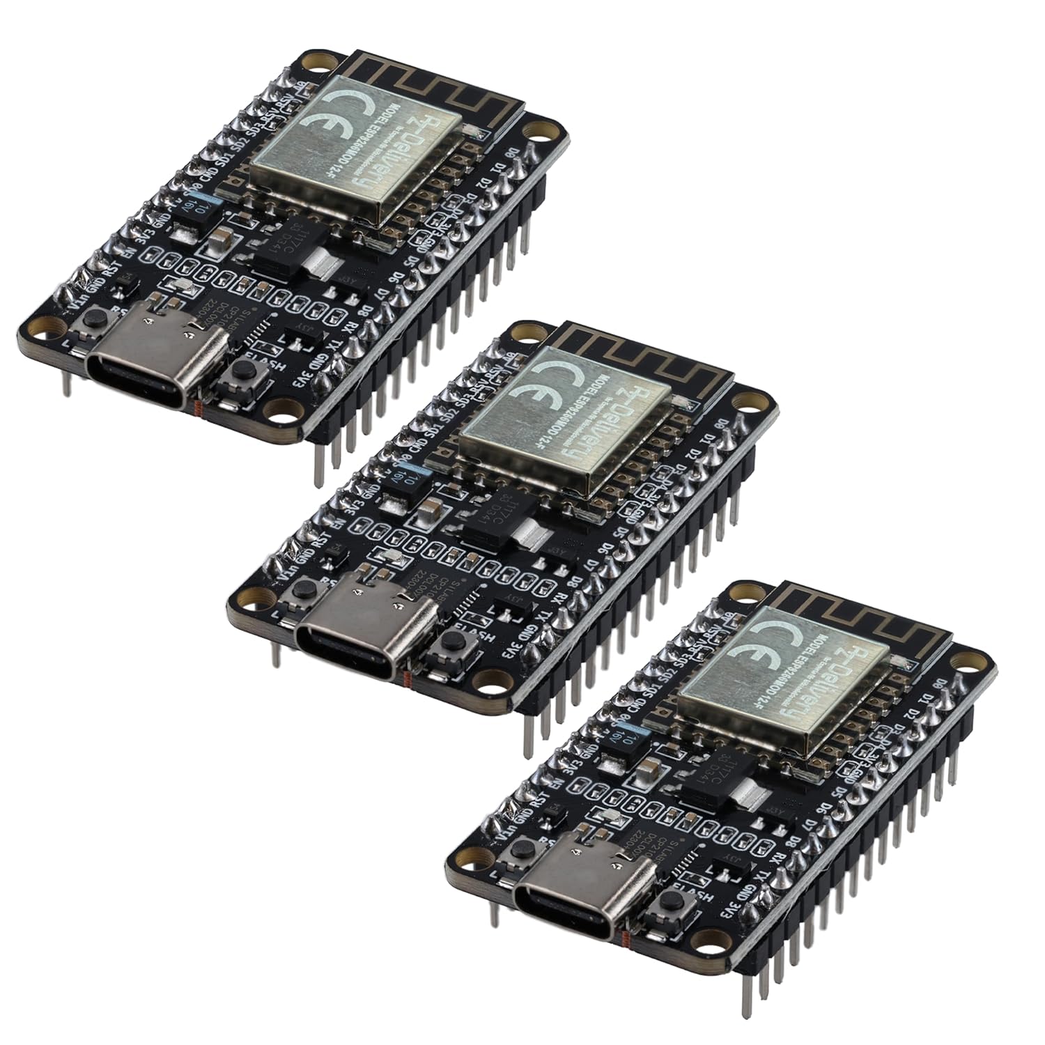 az-delivery-nodemcu-amica-modul-v2-esp8266-esp-12f-wifi-mit-usb-c image 2