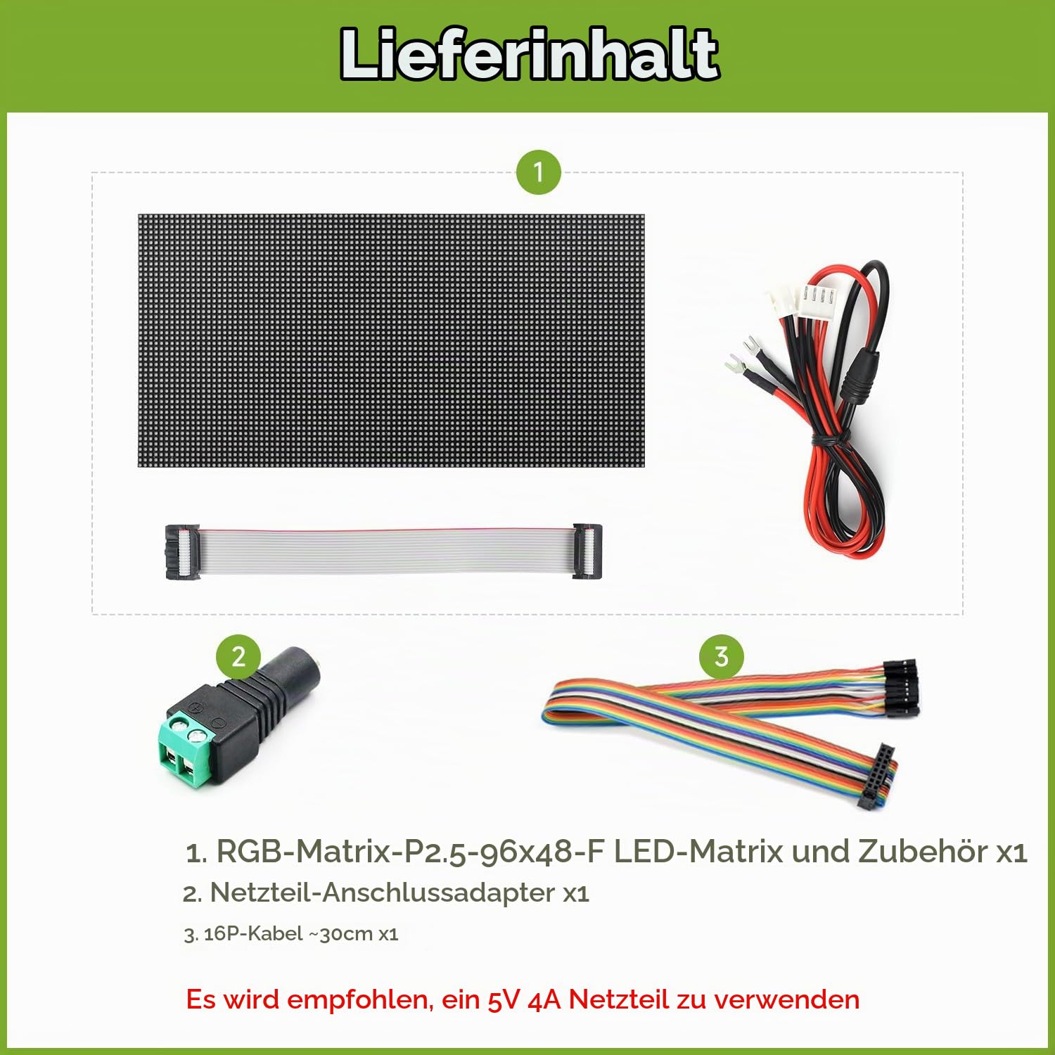waveshare-flexible-rgb-led-matrix-2-5mm-pitch-96x48-pixel-hub75-f-r-raspberry-pi image 2