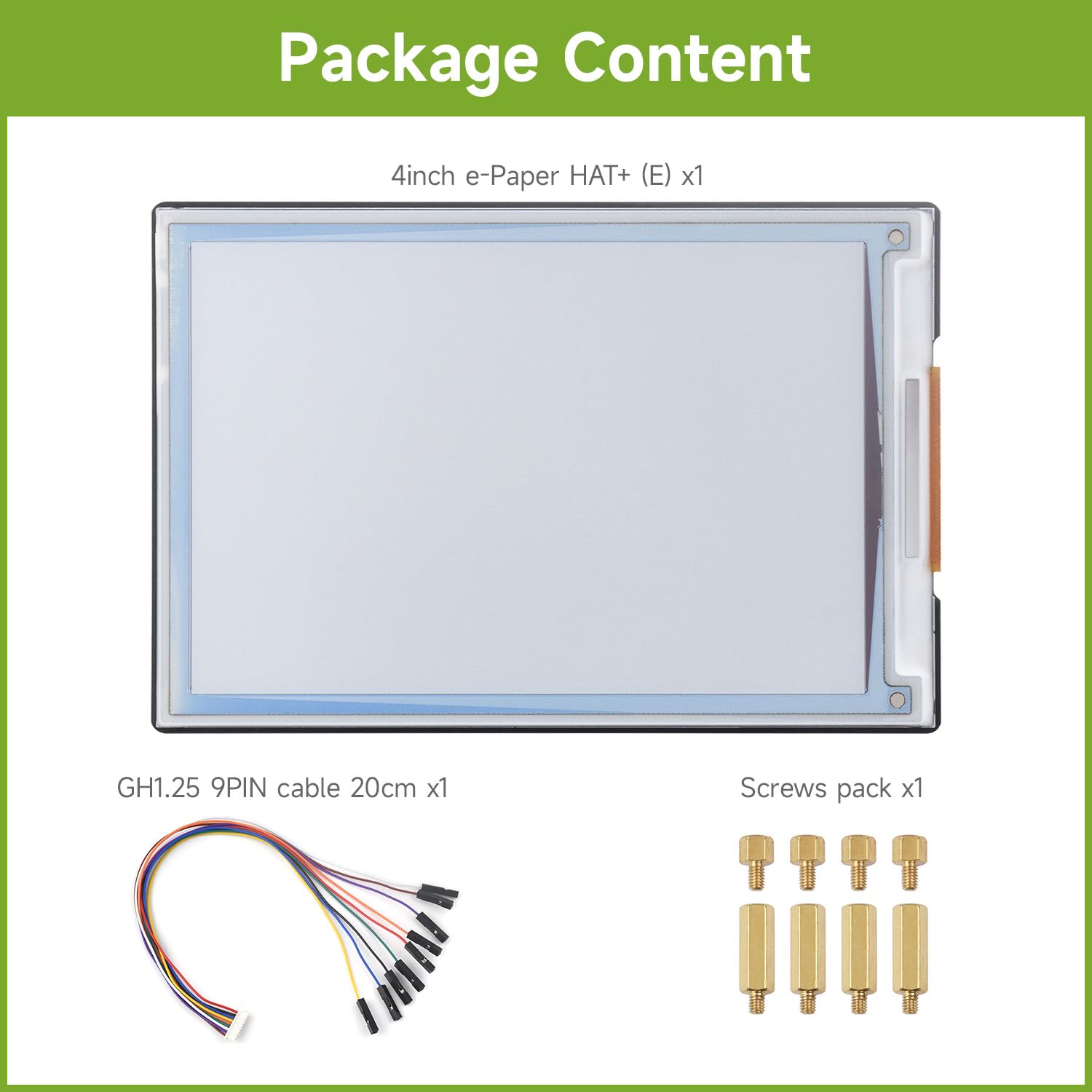 waveshare-4-zoll-e-paper-e6-spectra-6-vollfarb-hat-standard-600x400-spi-e-ink-mo image 2