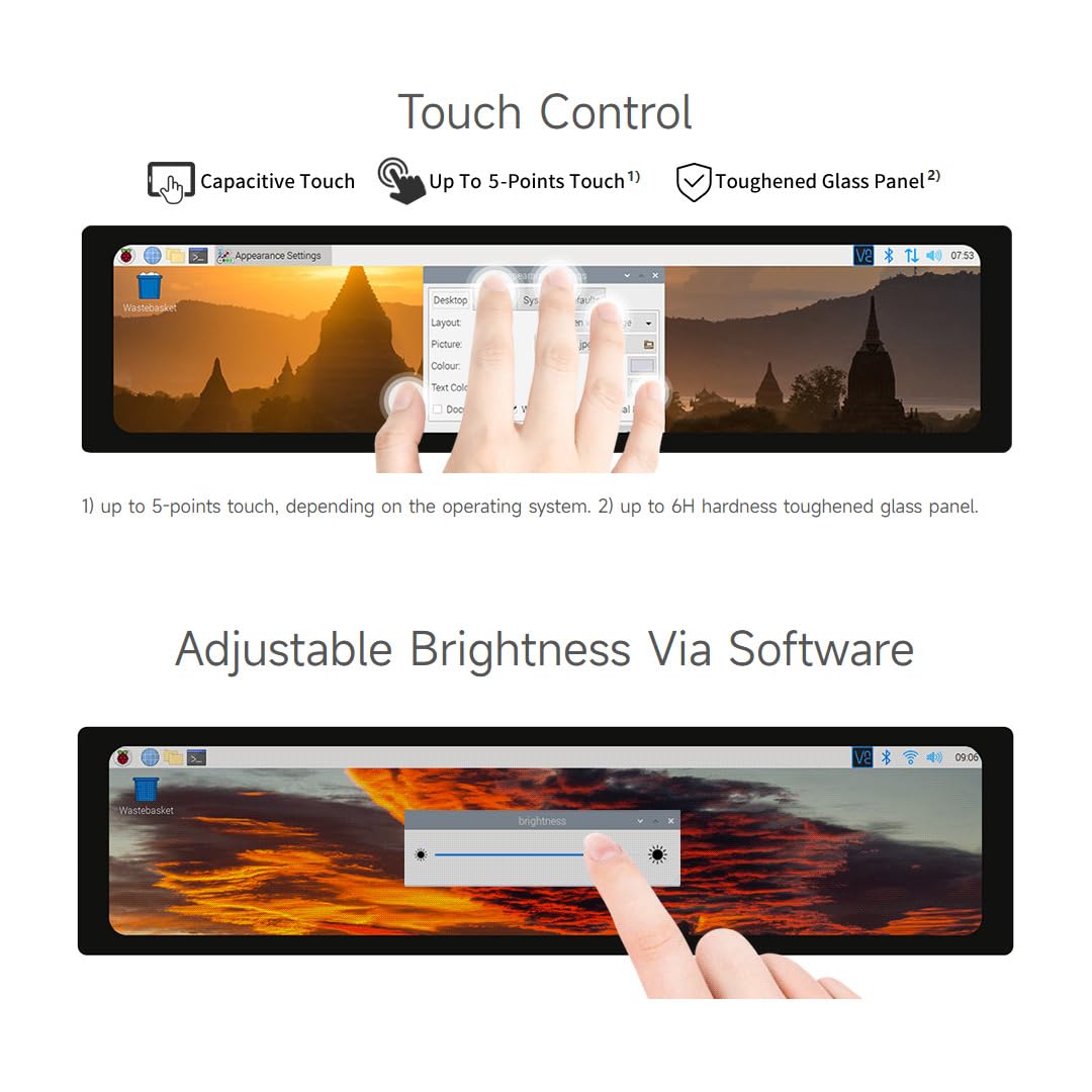 waveshare-11-9-zoll-ips-touch-display-320x1480-dsi-f-r-raspberry-pi-4b-3b-kapazi image 6