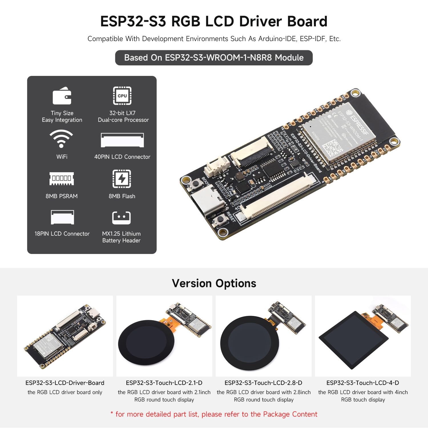 waveshare-esp32-s3-rgb-lcd-treiber-board-mit-2-8-zoll-rundem-touch-display-480x4 image 3